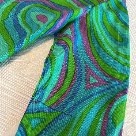 Vintage Handmade 60s Mod Mini Dress - Picture 12 of 13